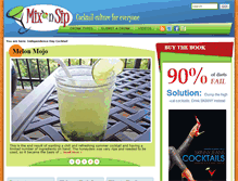 Tablet Screenshot of mixnsip.com